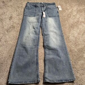 VIGOSS STUDDED POCKET BOOTCUT DENIM